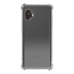 Case for Samsung Xcover 6 Pro Silicone Case Reinforced Corners Transparent