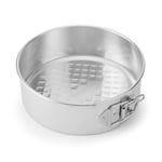 MasterClass Recycled Aluminium Springform Cake Tin, Round Baking Tin for Cakes, 20cm / 8” Cake Tin | Superior Heat Distribution & Warp Resistant