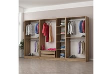 Fruitland Garderobe 315 cm - Brun Garderobeskap & klesskap