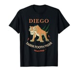 Ice Age Diego Saber-Tooth Tiger Halftone T-Shirt