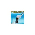 Aspirateur de piscine à tige en aluminium (noir), aspirateur de piscine portable, kit de nettoyage de piscine, tête avec brosse de fond