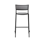 Massproductions - Jig Bar Stool - H 650, White, Fabric D, Elmo Leather Soft 1 01003 - Barstoler & barkrakker - Chris Martin - Hvit - Metall