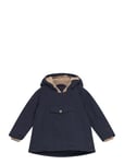 MINI A TURE Matwang Fleece Lined Winter Jacket. Grs Marinblå