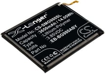 Kompatibelt med Samsung SC-51A, 3.85V, 3650 mAh