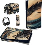 Autocollant Pour Ps5 Slim Console Standard Sticker Skin Pour Ps5 Slim Disc Edition,Autocollants Accessoires Pour Ps5 Manette Pour Ps5 Télécommande&casque&station De Charge-Dragon T[Yin140558]