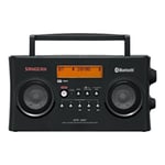 SANGEAN DPR-26 BT Stereo DAB Bärbar Radio med Bluetooth - Svart