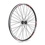 ROUE ARRIÈRE ROUE RADIO NOIR PIGNONS NOIR CASSETTE SHIMANO 8V NOIR 26"" zac"