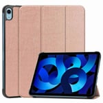 iPad 10.9 2022 (10th gen) Fodral Tri-fold Roséguld