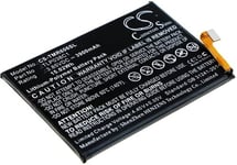 Kompatibelt med T-mobile Revvl 2 Plus, 3.85V, 3900 mAh