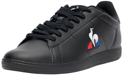 Le Coq Sportif Mixte Courtset_2 Triple Black Basket, 42 EU