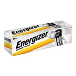 ENERGIZER PILAS INDUSTRIALES LR20 (D) DP12 BR, Pile alcaline jetable 636108 Noir