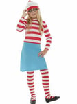 Smiffys Officially Licensed Wheres Wally Wenda Child Costume, Small