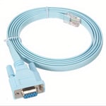 Câble de console DB9 vers RJ-45 pour la configuration des routeurs, des commutateurs et des points d'accès, Console cable RS232 to RJ-45