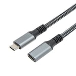 Plexgear Forlengelseskabel for USB-C 1 m