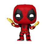 Figurine Funko Pop! - Marvel - Deadpool 3 - S2 Pop 4 - Pose dynamique et amusante - 10 cm