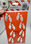 Elf Footprint Stencils - 2 Pack Watch Out Elf Is About Kids Crafts