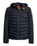 Nolan Fleece/Nylon Hooded Jacket JR Navy (S)