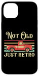 Coque pour iPhone 14 Plus Not Old Just Retro – Voiture classique rouge vintage Pickup Truck