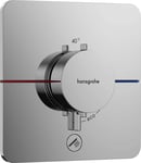 Hansgrohe ShowerSelect Comfort Q Avsperring, 2 uttak, Krom - 15589000