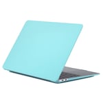 MacBook Air 13 (2020/2019/2018) - Hard cover front + bagside - Blå