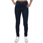 Levi's Womenss Levis 720 High Rise Super Skinny Jeans in Dark Blue Denim - Size 30R