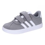 adidas Garçon Unisex Kinder VL Court 3.0 Shoes Infants Chaussures, Grey Three/Cloud White/Grey Two, 23 EU