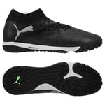 PUMA Future 8 Pro Cage TT Eclipse - Svart/Cool Light Gray/Grön - Turf (TF), storlek 40