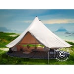 Dancover - Tente cloche pour le glamping, TentZing®, 5x5m, 6 personnes, Sable - Sable