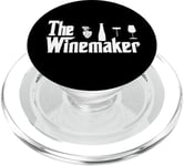 Wine Maker Winemaking Grapes Harvest Vineyard Winery Vintner PopSockets PopGrip for MagSafe