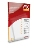 atFoliX 2x Film Protection d'écran pour Woehler DP 600 mat&antichoc