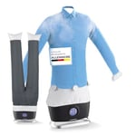 CLEANmaxx presse à repasser automatique pour chemises PRO STEAM + accessoire pour pantalons | fonction vapeur, écran tactile | appareil de repassage pour chemises & chemisiers, Noir