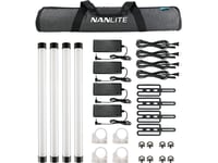 Nanlite Pavotube Ii 15X, 35 W, Led, 2700 K, 12000 K, Svart, Vit, 100 - 240 V