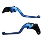 ACCOSSATO Paire de leviers bleus pour Aprilia Rsv RR Racer Pack de 2015 à 2015 (CC 1000)