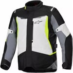 Mc-Jacka alpinestars - Mc jacka textil st 1 wp svart fluorescerande gul grå xxxxl