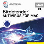 Bitdefender Antivirus pour Mac - 3 postes - Renouvellement 1 an