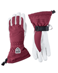 Heli Ski Female - 5 Finger Bordeaux/Offwhite (9)