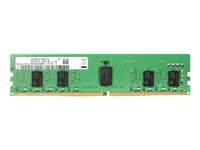 Hp - Ddr4 - Modul - 8 Gb - Dimm 288-Pin - 2666 Mhz / Pc4-21300 - 1.2 V - Ej Buffrad - Icke Ecc - För Workstation Z2 G4 (Non-Ecc), Z4 G4 (Non-Ecc)