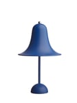 Verpan Pantop Bordslampa Blå Matt Klassisk