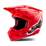 Alpinestars SM5 Corp Crosshjälm Röd