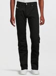 Diesel 1985 Larkee Straight Fit Jeans - Black, Black, Size 34, Inside Leg Regular, Men