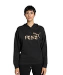 PUMA ESS+ Animal Hoodie TR, Sueur Unisexe, PUMA Black,