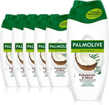 Palmolive Naturals Coconut And Milk Shower Gel 250ml x 6