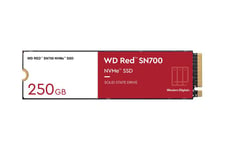 WD Red SN700 WDS250G1R0C - 250 GB - SSD - PCI Express 3.0 x4 (NVMe) - M.2 Card