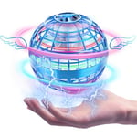 Zookao Nouveau hand Flying Spinner Boule Volante Lumineuse Magique Mini Drone, Cadeau Noel Jouet Garcon Fille Enfant 6-18 Ans, Flying Boomerang Ball 2023 Jeux Extérieur Intérieur