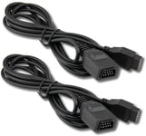 Câble D'extension Pour Contrôleur Compatible Avec Sega Genesis [Paquet De 2] 6 Pieds - 1.8m