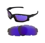 POLARIZED REPLACEMENT PURPLE VENTED LENS FOR OAKLEY SPLIT JACKET SUNGLASSES