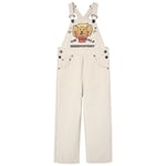 The Animals Observatory Mule Kid Dungarees Raw White | Vit | 3 years