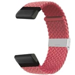 Flätat klockarmband Garmin Fenix 8 (51mm) - Red