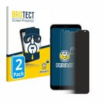 Film de protection confidential pour LG Q7 / LG Q7 Plus Protecteur Ecran Anti