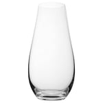 Vase en verre de cristal de Bohême de 30 cm de large, vase, cristal, décoration, vase, vase, vase, cristal, vase, vase, rond FIJI